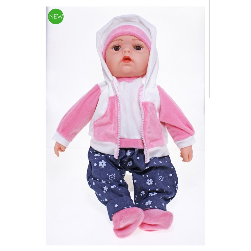 Baby Doll Layla Pink/White