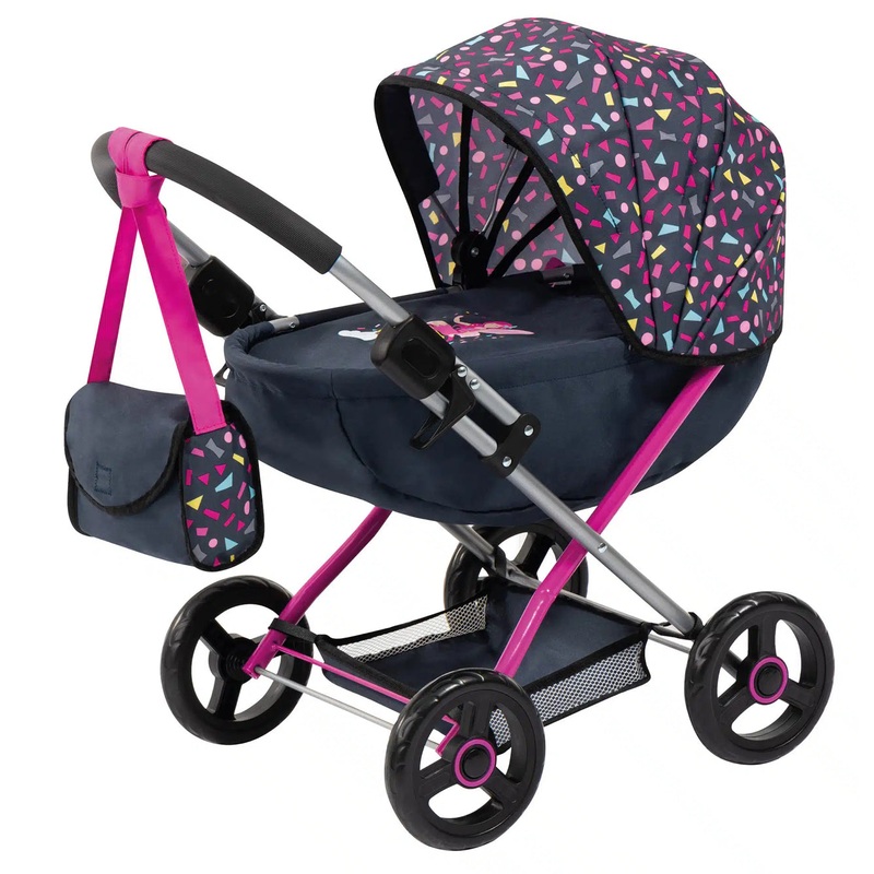 BAYER COSY DOLL PRAM CONFETTI
