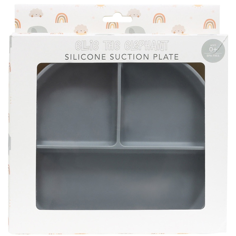 SPLOSH BABY ELEPHANT SILICONE PLATE