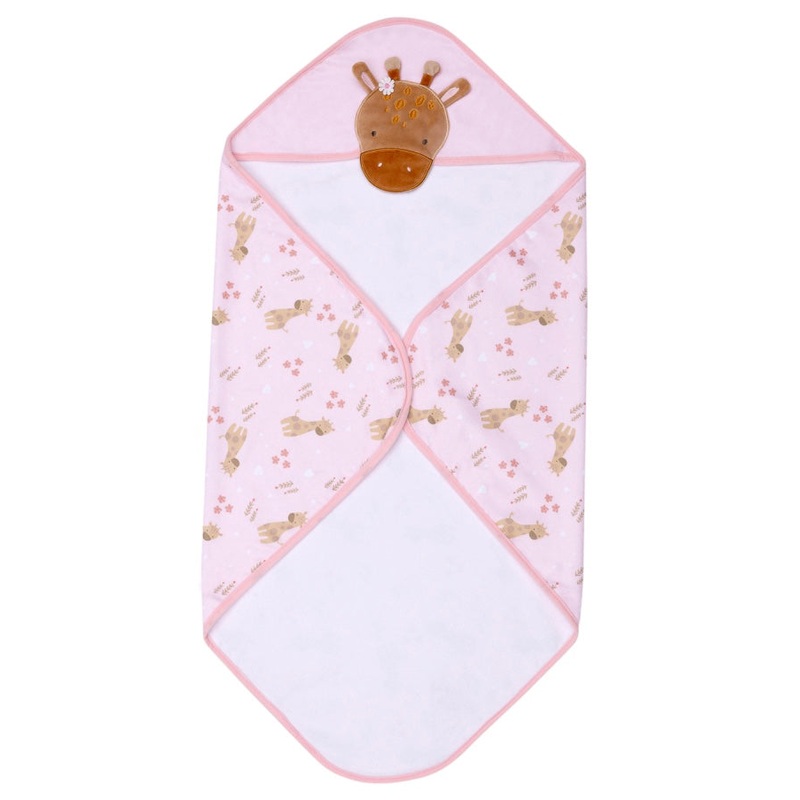 SPLOSH BABY GIRAFFE HOODED TOWEL