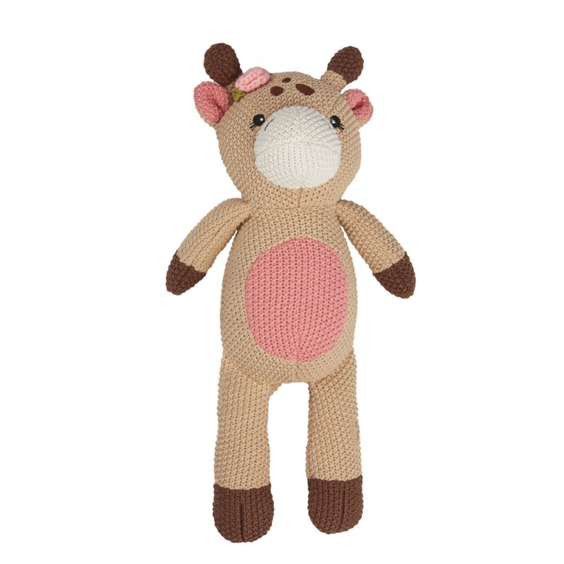Splosh Baby Giraffe Knitted Toy