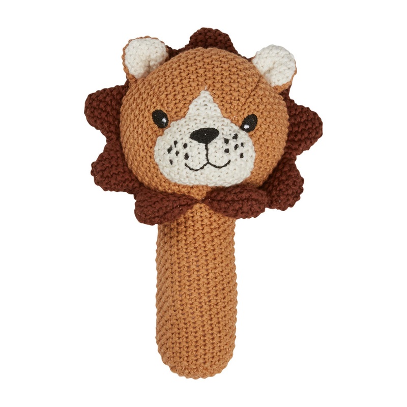 SPLOSH BABY LION KNITTED RATTLE