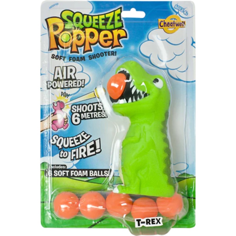 Squeez Popper T-Rex