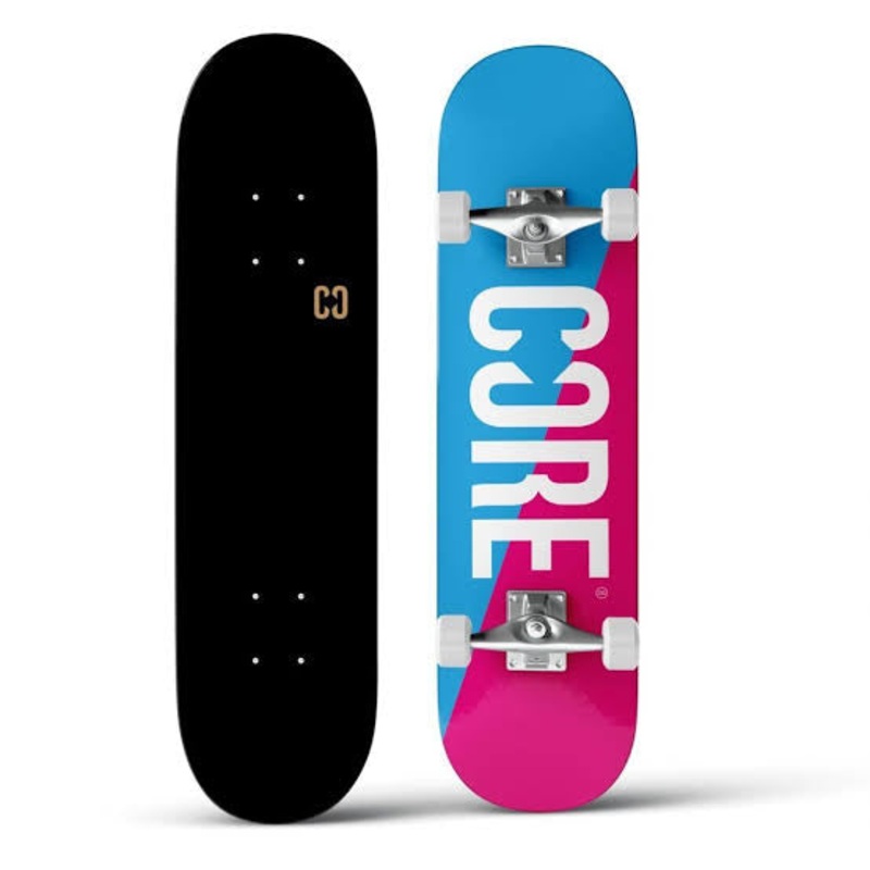 Skateboard C2 Split Pink/Blue
