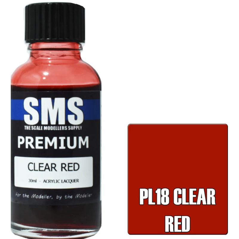 SMS PL18 PREMIUM CLEAR RED