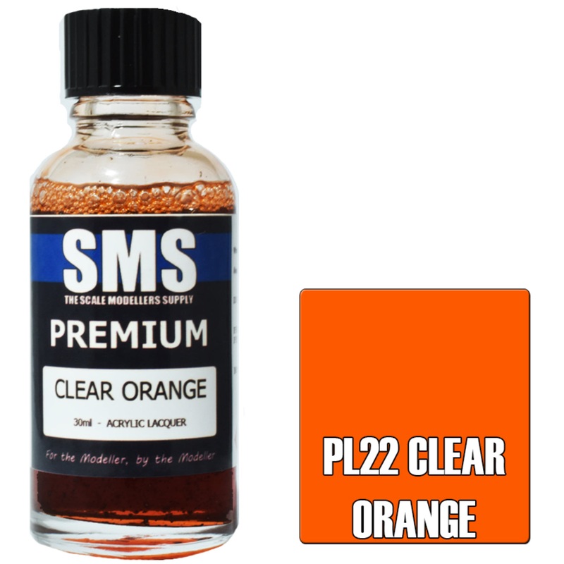 SMS PL22 PREMIUM CLEAR ORANGE
