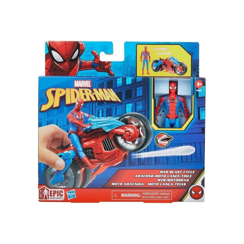 Spiderman 4In Vehicle And Figure