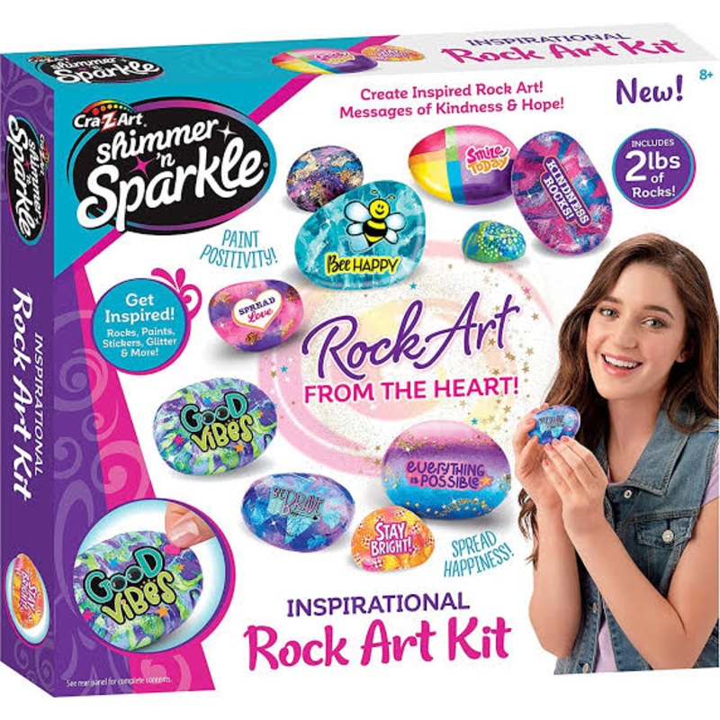 SHIMMER N SPARKLE ROCK ART FROM HEART