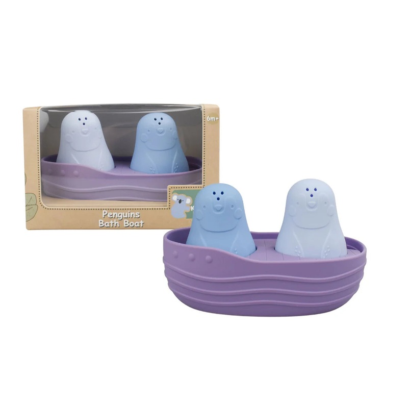 SILICONE BATH BOAT & PENQUIN SQUIRTERS