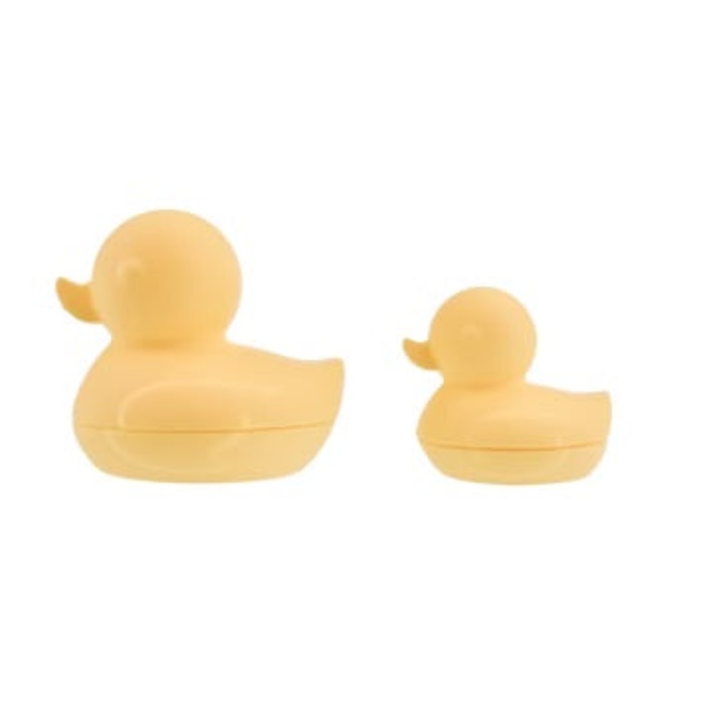 SILICONE BATH DUCKS 2PC