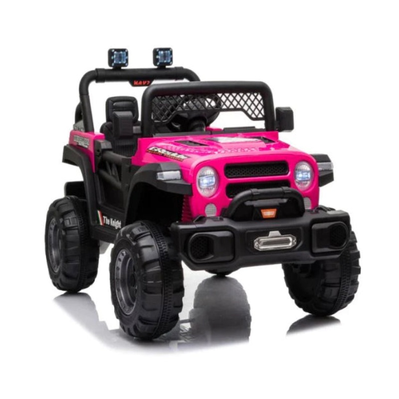 Ride On 12 Volt Basher Pink