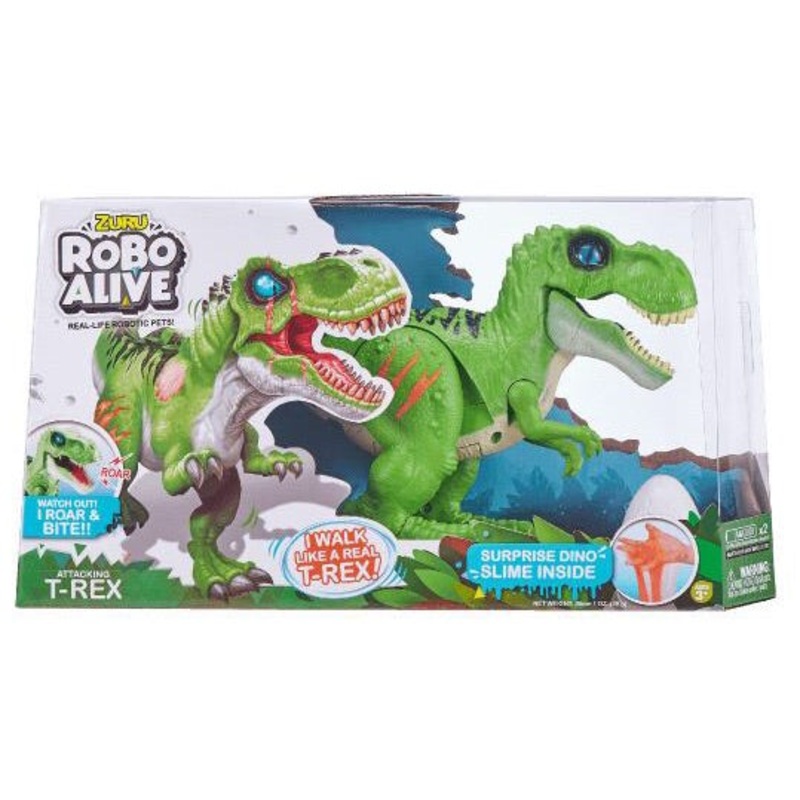 ROBO ALIVE ROBOTIC DINOSAUR W SLIME