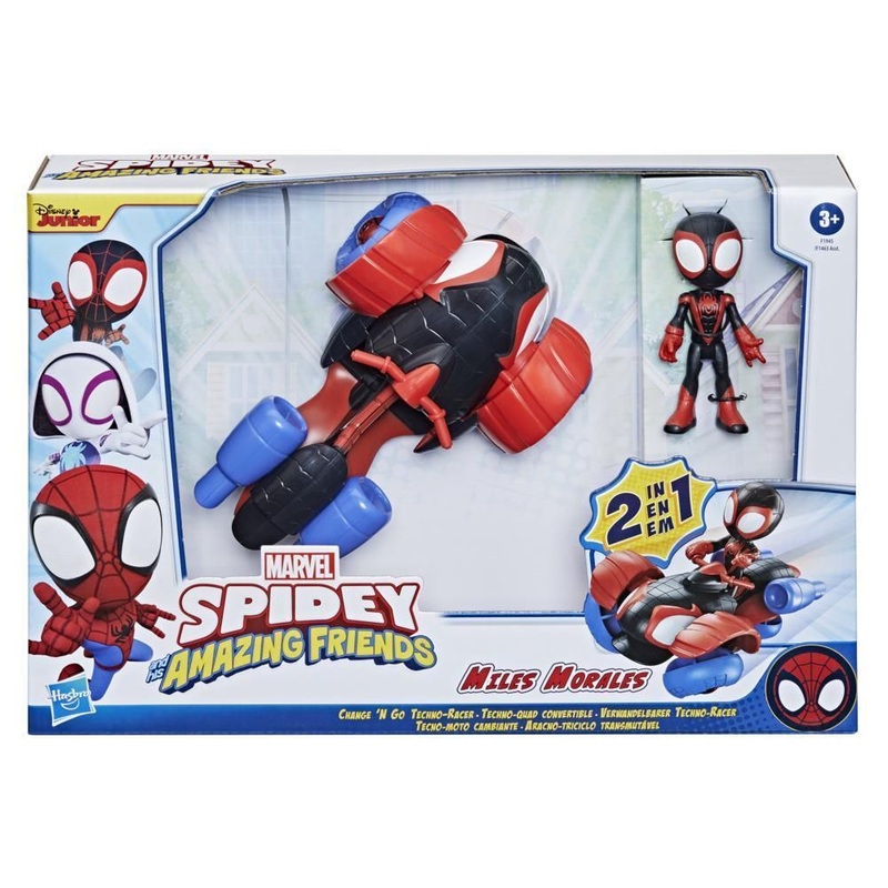 Saf Spidey & Friends 2 In 1 Techno Racer