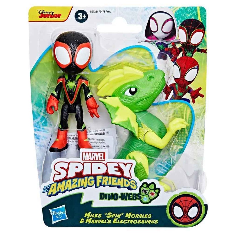 SAF SPIDEY & FRIENDS HERO DINO WEB AST