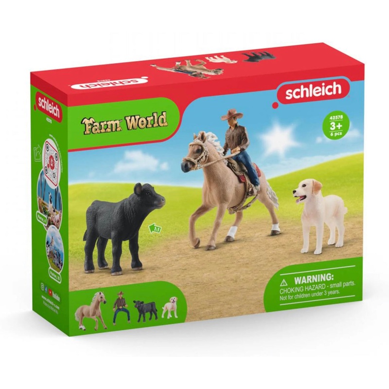 SCHLEICH 42578 WESTERN RIDING ADVENTURES
