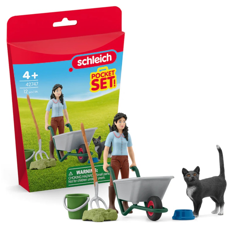 SCHLEICH 42747 MUCK OUT AND CARE SET