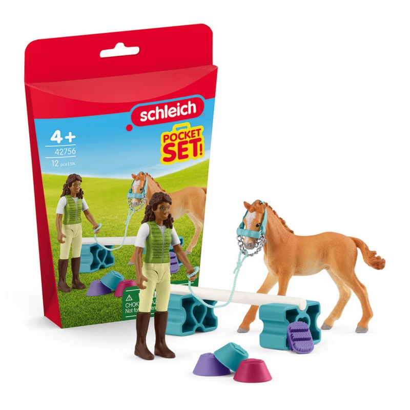 SCHLEICH 42756 TRAINING SET FOR FOAL