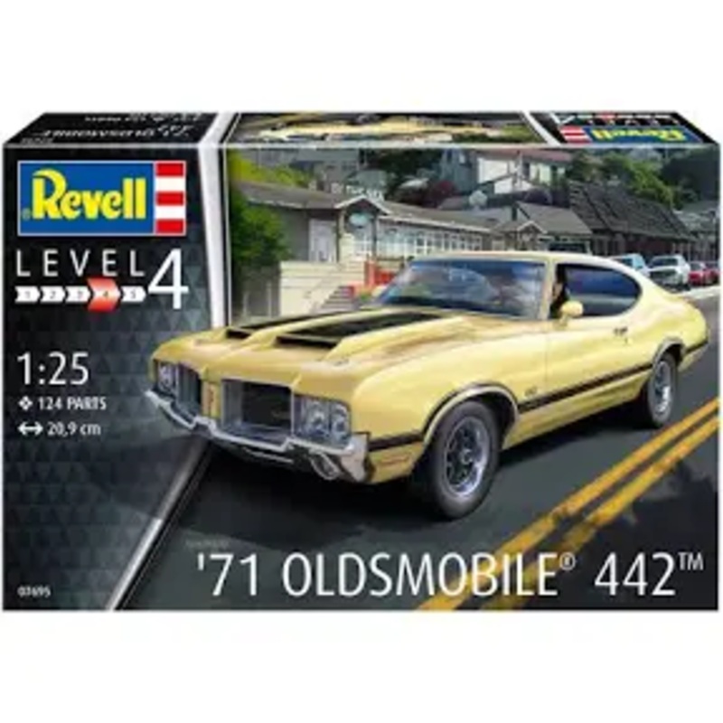 REVEL 1:25 71 OLDSMOBILE 442 COUPE