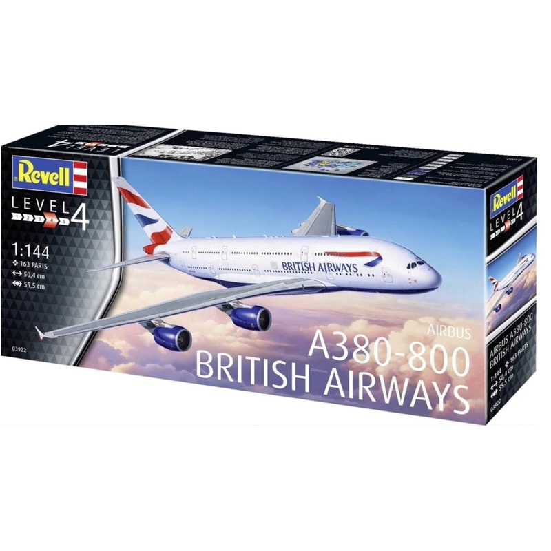 Revell 1:144 A380-800 British Airways