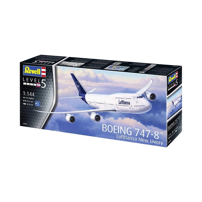 Revell 1:144 Boeing 747-8 Lufthansa