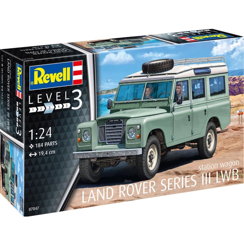 REVELL 1:24 LAND ROVER SERIES III