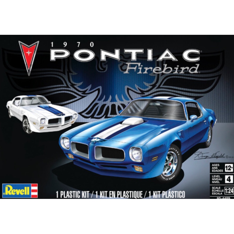 REVELL 1:24 PONTIAC FIREBIRD 1970