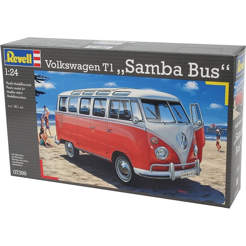 REVELL 1/24 VOLKSWAGEN SAMBA BUS