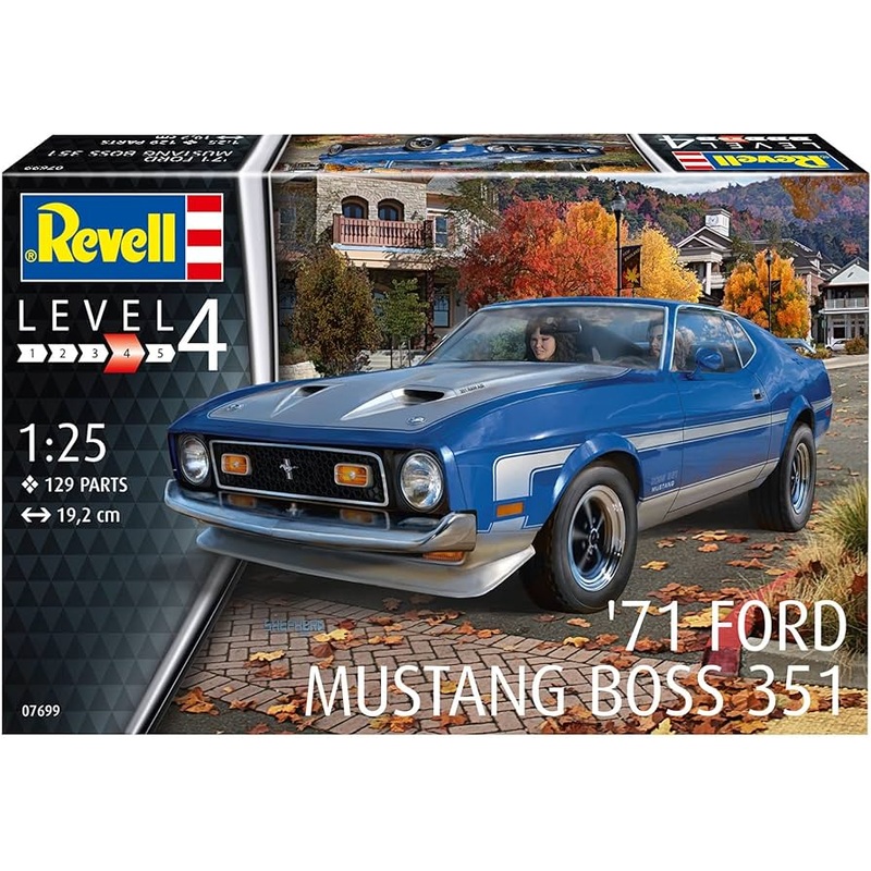 REVELL 1:25 1971 MUSTANG BOSS 351