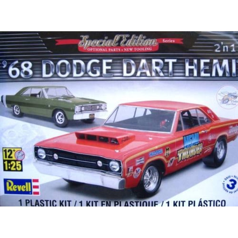 REVELL 1:25 68 DODGE DART HEMI 2 IN 1