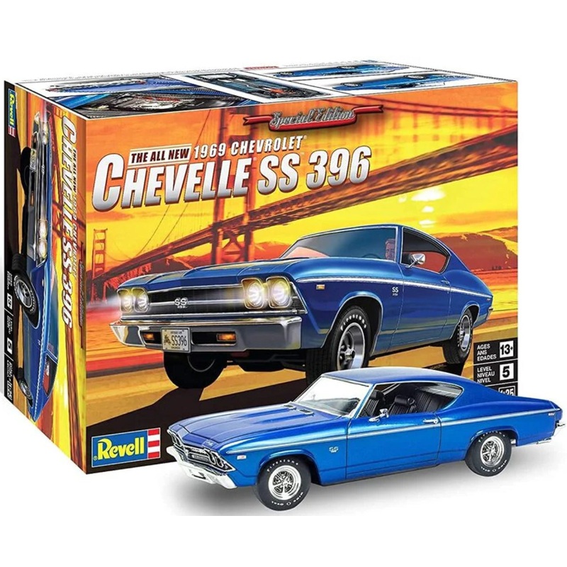 Revell 1:25 69 Chevell Ss 396