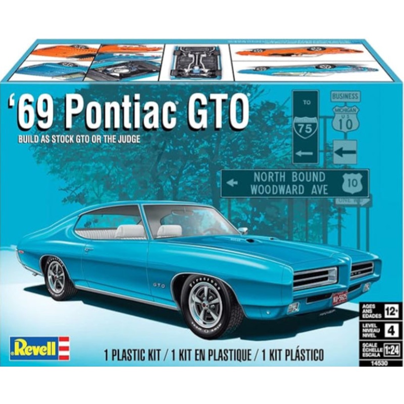 Revell 1:25 69 Pontiac Gto The Judge