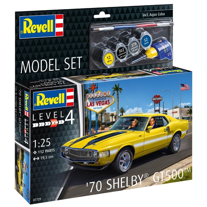 REVELL 1:25 '70 SHELBY GT500 MODEL SET