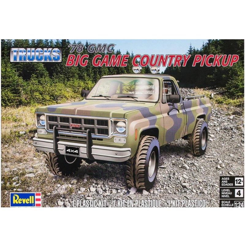 REVELL 1:25 GMC BIG GAME COUNTRY PICKUP