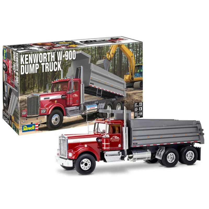 REVELL 1:25 KENWORTH W-900 DUMP TRUCK