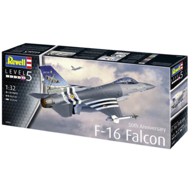 Revell 1:32 F-16 Falcon 50Th Anniversary
