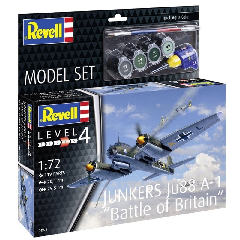 REVELL 1:72 MODEL SET JUNKERS JUBB A-1