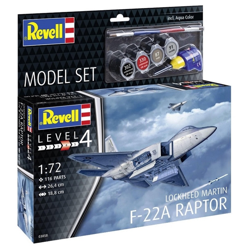 REVELL 1:72 MODEL SET LOCKHEED MARTIN
