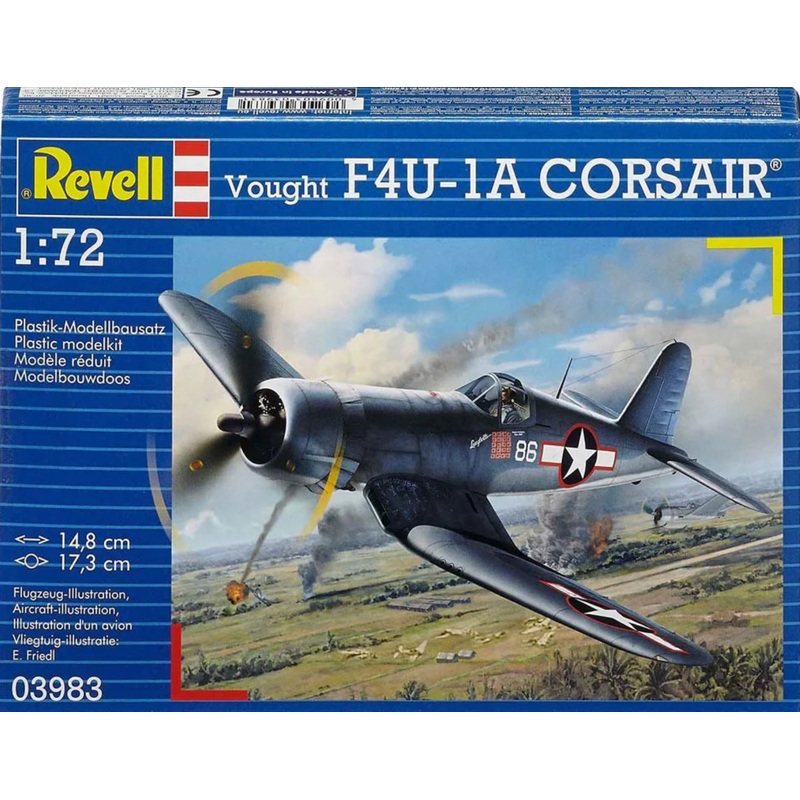 Revell 1:72 Starter Vought F4U-1A Corsai