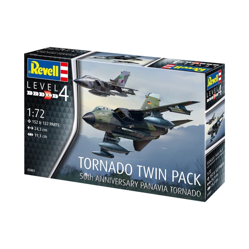 REVELL 1:72 TORNADO TWIN PACK 50TH ANNIV