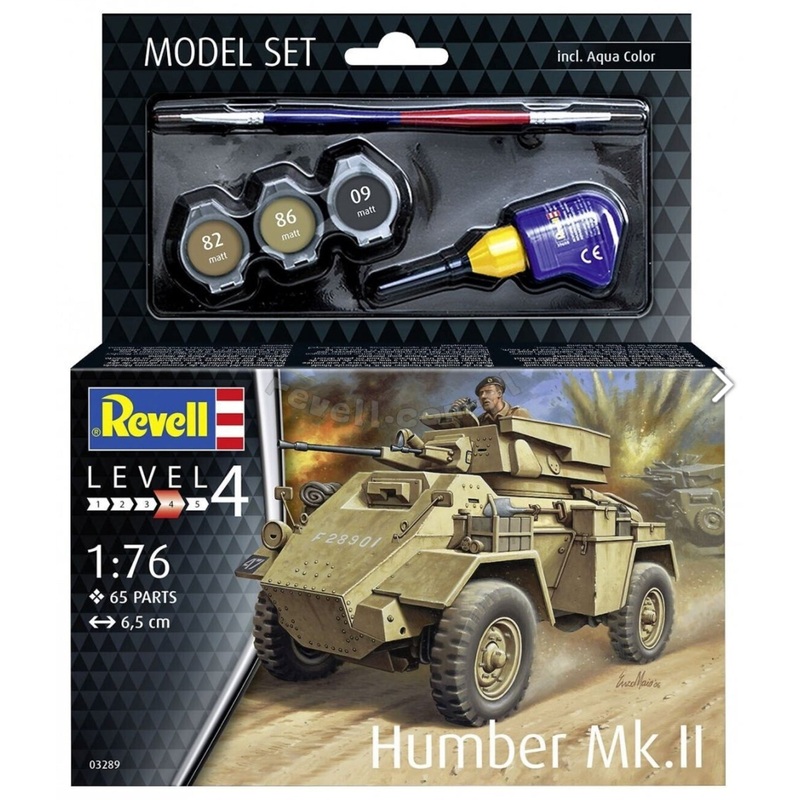 REVELL 1:76 MODEL SET HUMBER MK.II