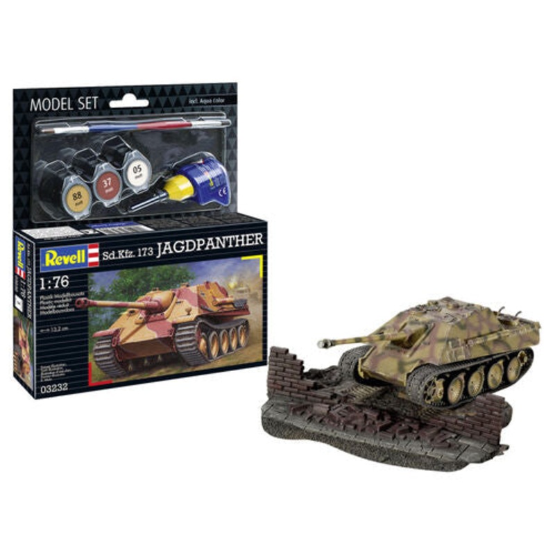 REVELL 1:76 MODEL SET JAGDPANTHER SD.KFZ