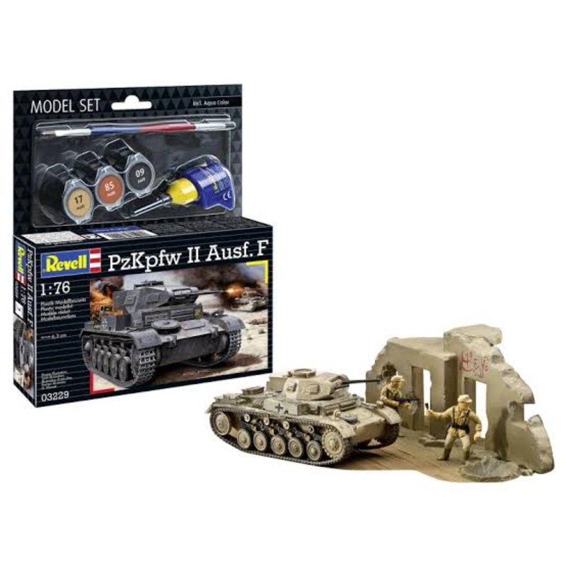 REVELL 1:76 MODEL SET PZKPFW II AUSF.F