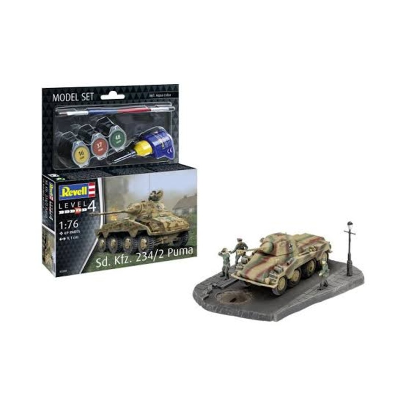 REVELL 1:76 MODEL SET SD.KFZ.234/2 PUMA