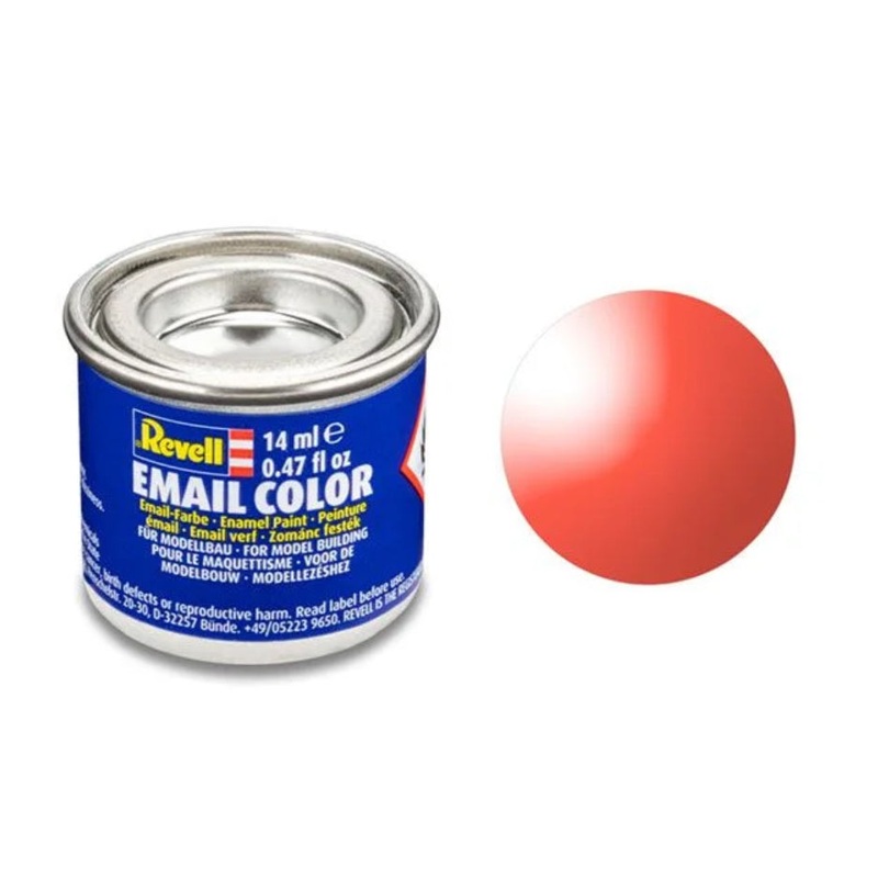 REVELL ENAMEL PAINT RED CLEAR