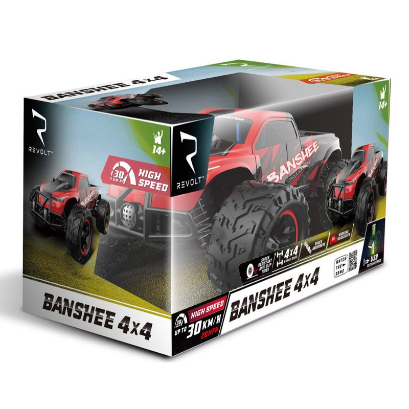 R/C REVOLT BANSHEE 4 X 4