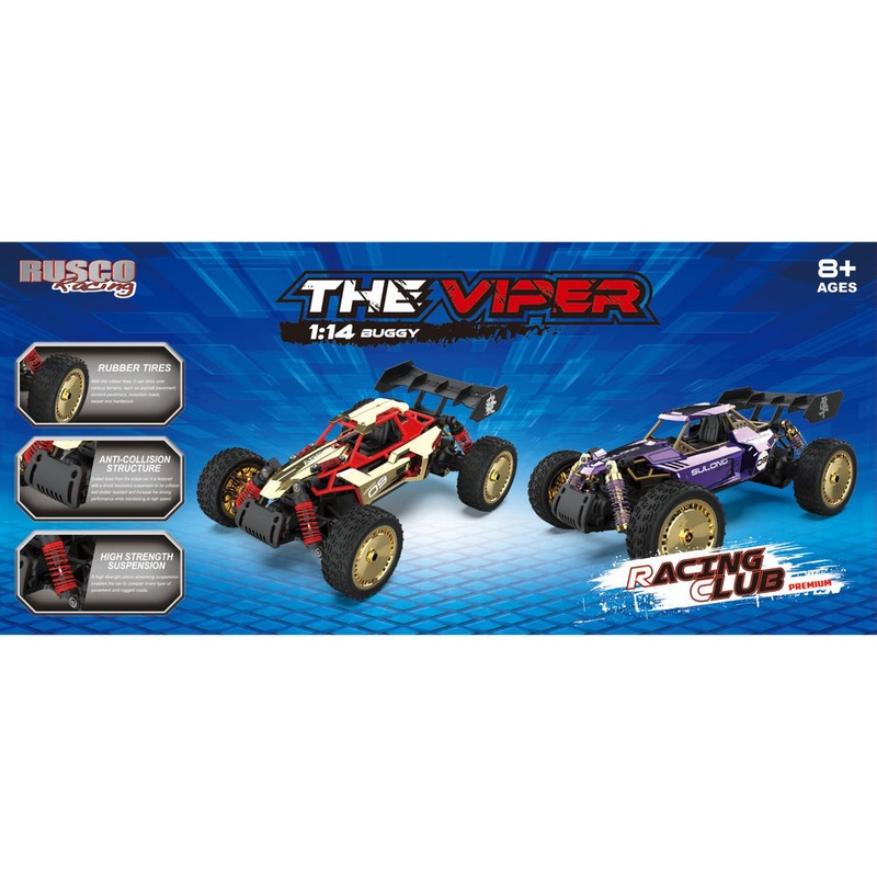 R/C Rusco The Viper Metalized Buggy Ast