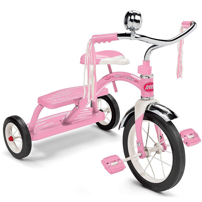 RADIO FLYER DUEL DECK TRIKE PINK