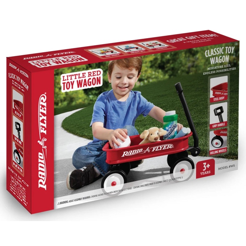 RADIOFLYER LITTLE RED TOY WAGON