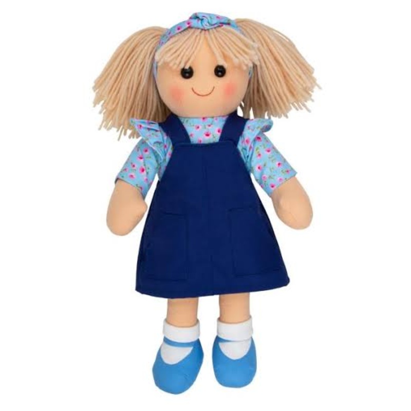 RAGDOLL YD1052 CARRIE BLUE PINAFORE