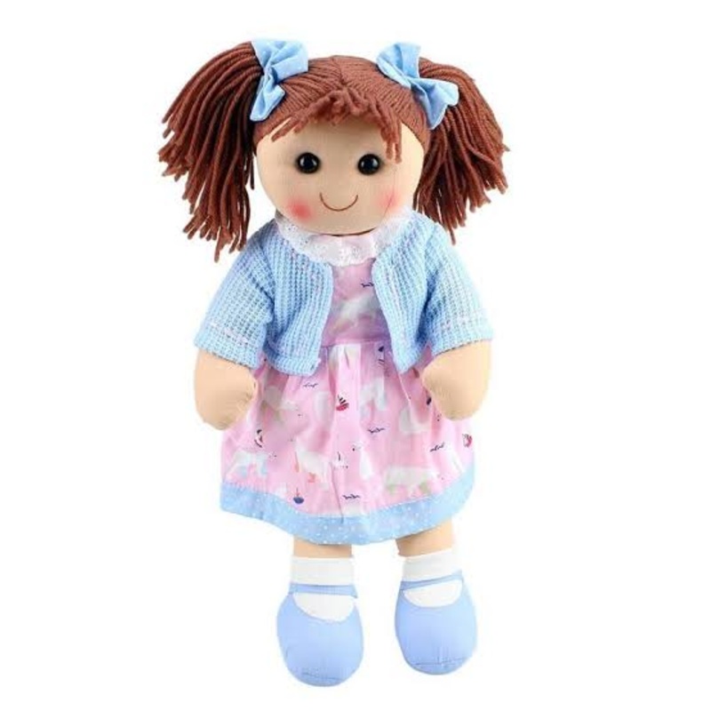 RAGDOLL YD997 ISLA PINK & BLUE DRESS